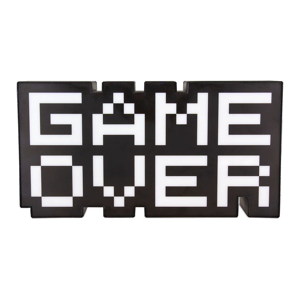 Product image Game Over 8-Bit Retro Table Lamp for Gaming Fans