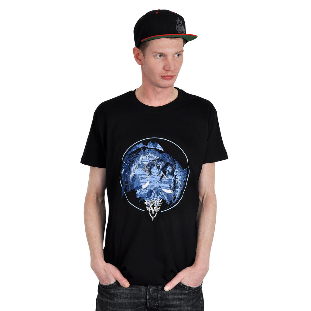 Image produit Monster Hunter - T-shirt Velkhana noir