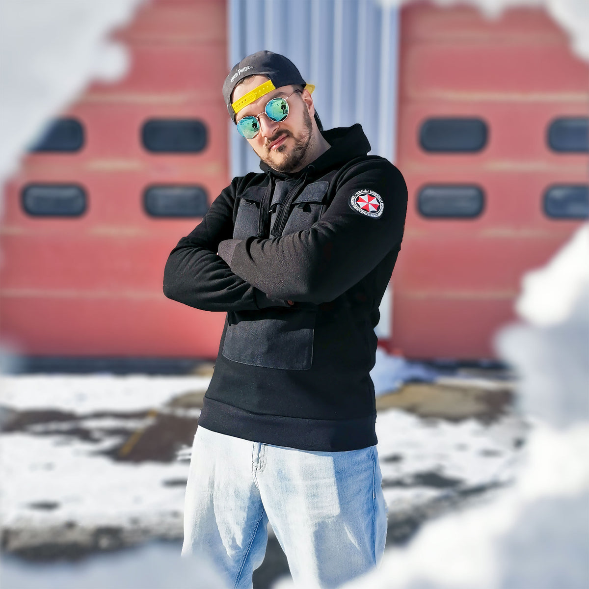 Image produit Resident Evil - U.B.C.S. Outfit Sweat à capuche militaire noir