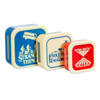 Image produit Stranger Things - Silhouettes Retro Boîte à lunch Set de 3