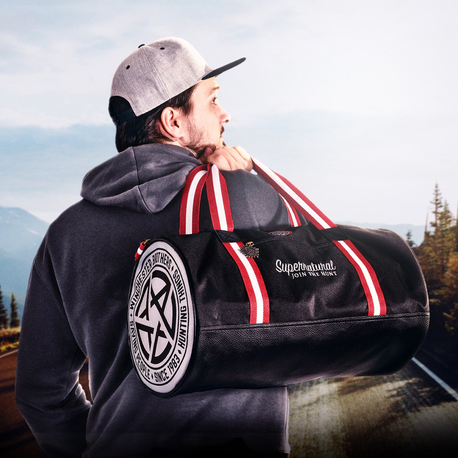 Image produit Supernatural - Sac de sport Pentagramme noir