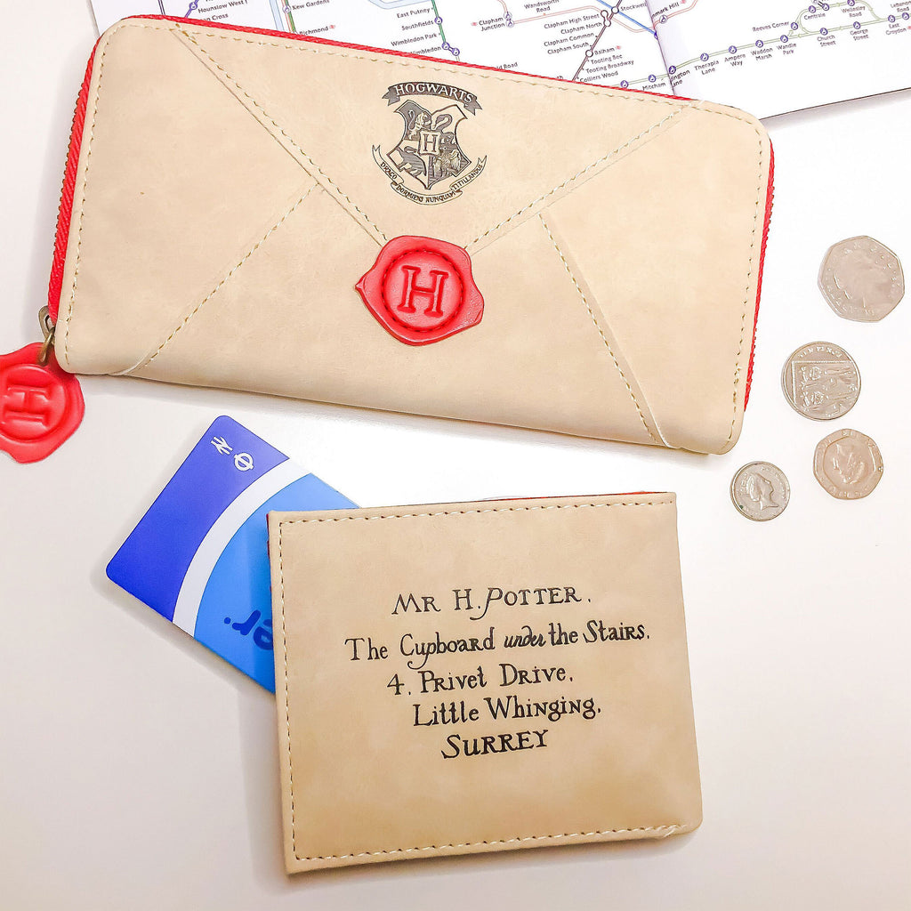 Image produit Portefeuille lettre de Poudlard pour femmes - Harry Potter