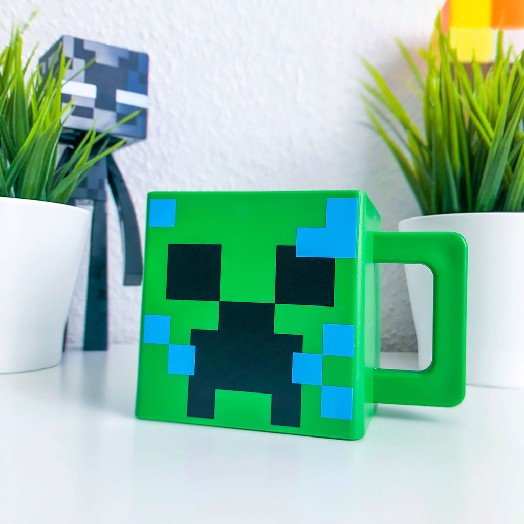 Image produit Minecraft - Tasse Charged Creeper verte
