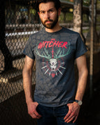 Image produit Witcher - T-shirt Trophy Hunter gris