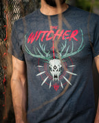Image produit Witcher - T-shirt Trophy Hunter gris