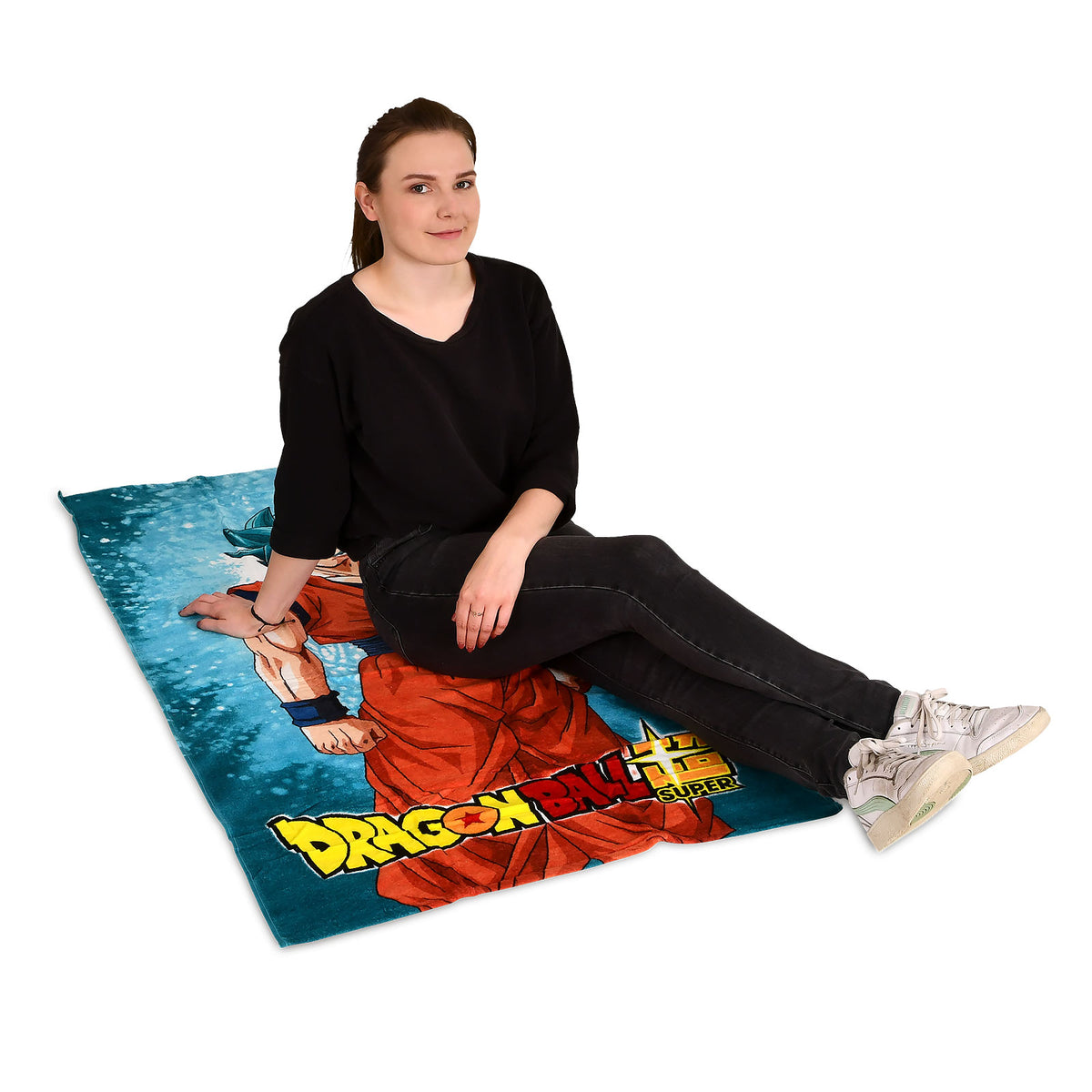 Image produit Dragon Ball - Super Saiyan Dieu Super Saiyan Son Goku Serviette de bain