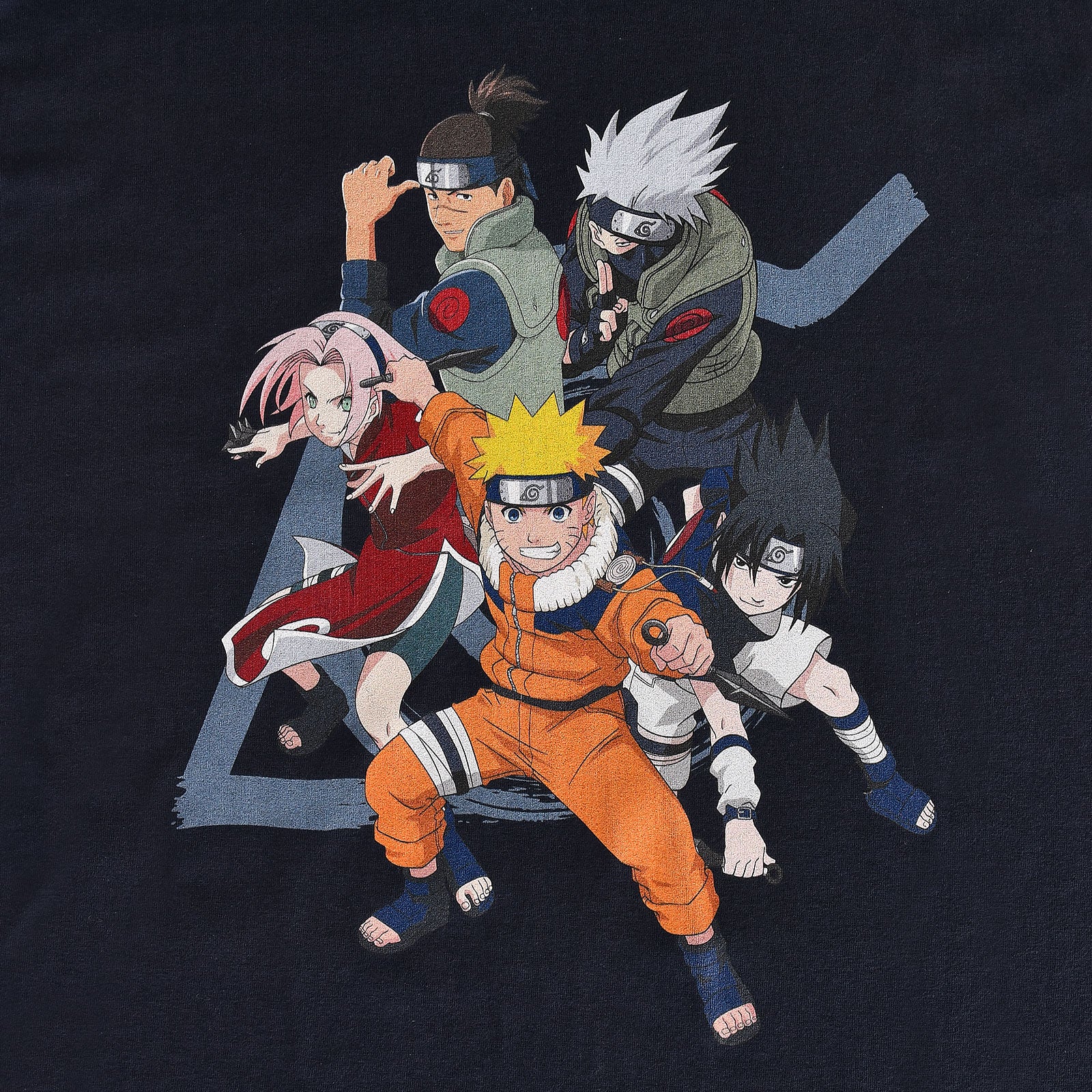 Image produit Naruto - T-shirt d'équipe Konoha bleu