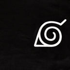Image produit Naruto - T-shirt noir avec mini symbole de Konoha