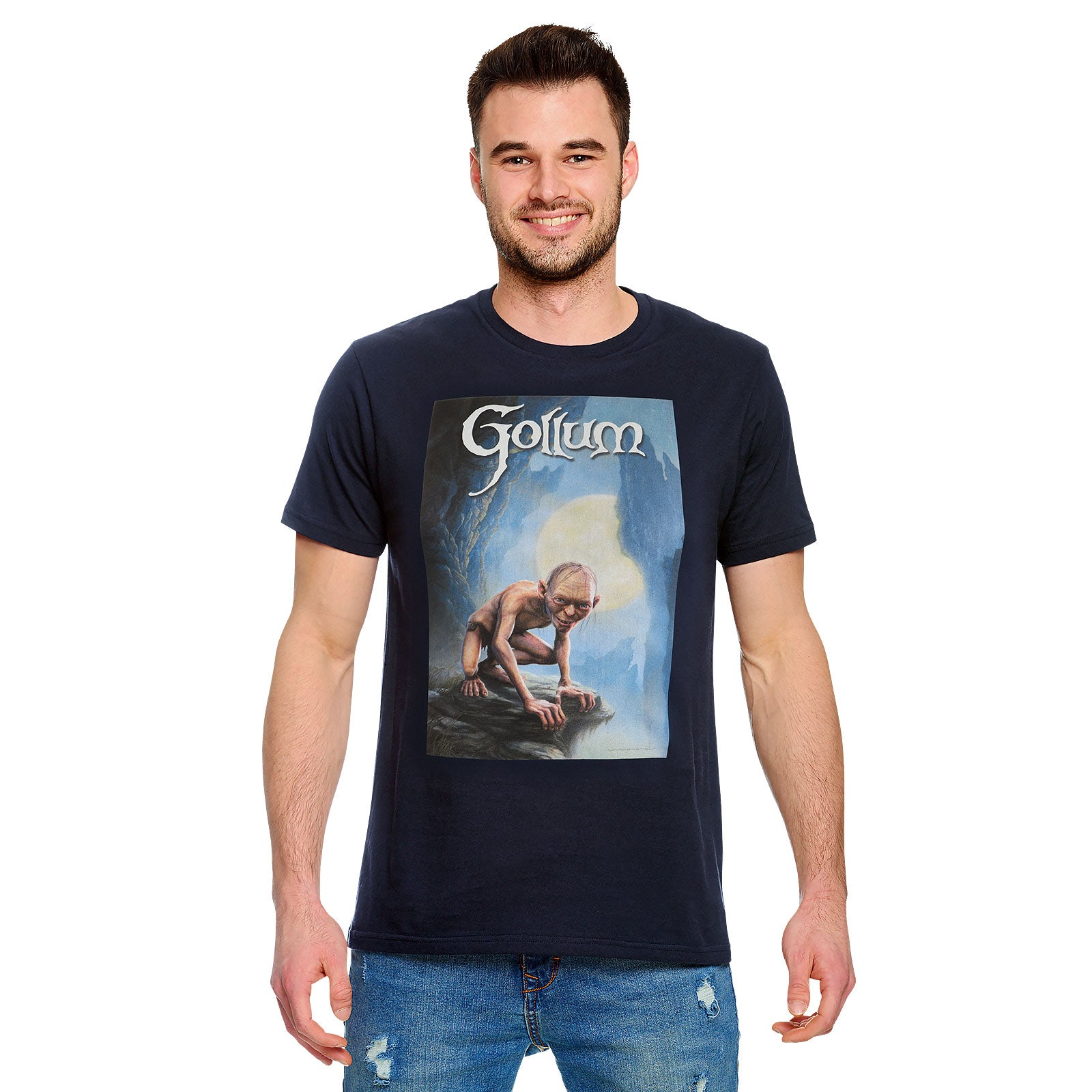 Image produit Seigneur des Anneaux - T-Shirt Gollum bleu