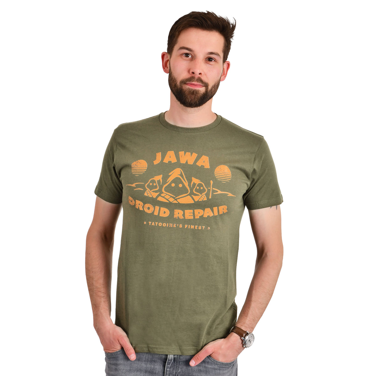 Image produit Star Wars - T-shirt Jawa Droid Repair Vert