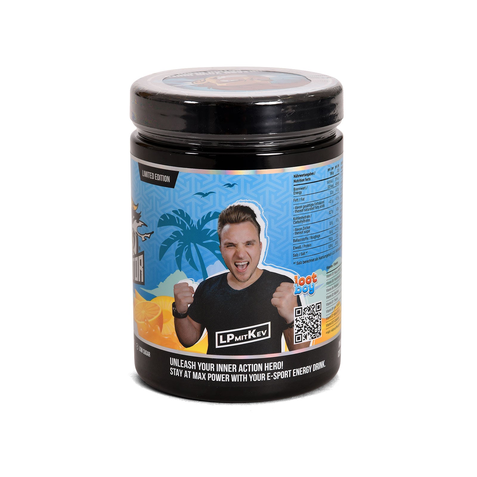 Product image LootBoy Imbanator Booster Tropical drink powder