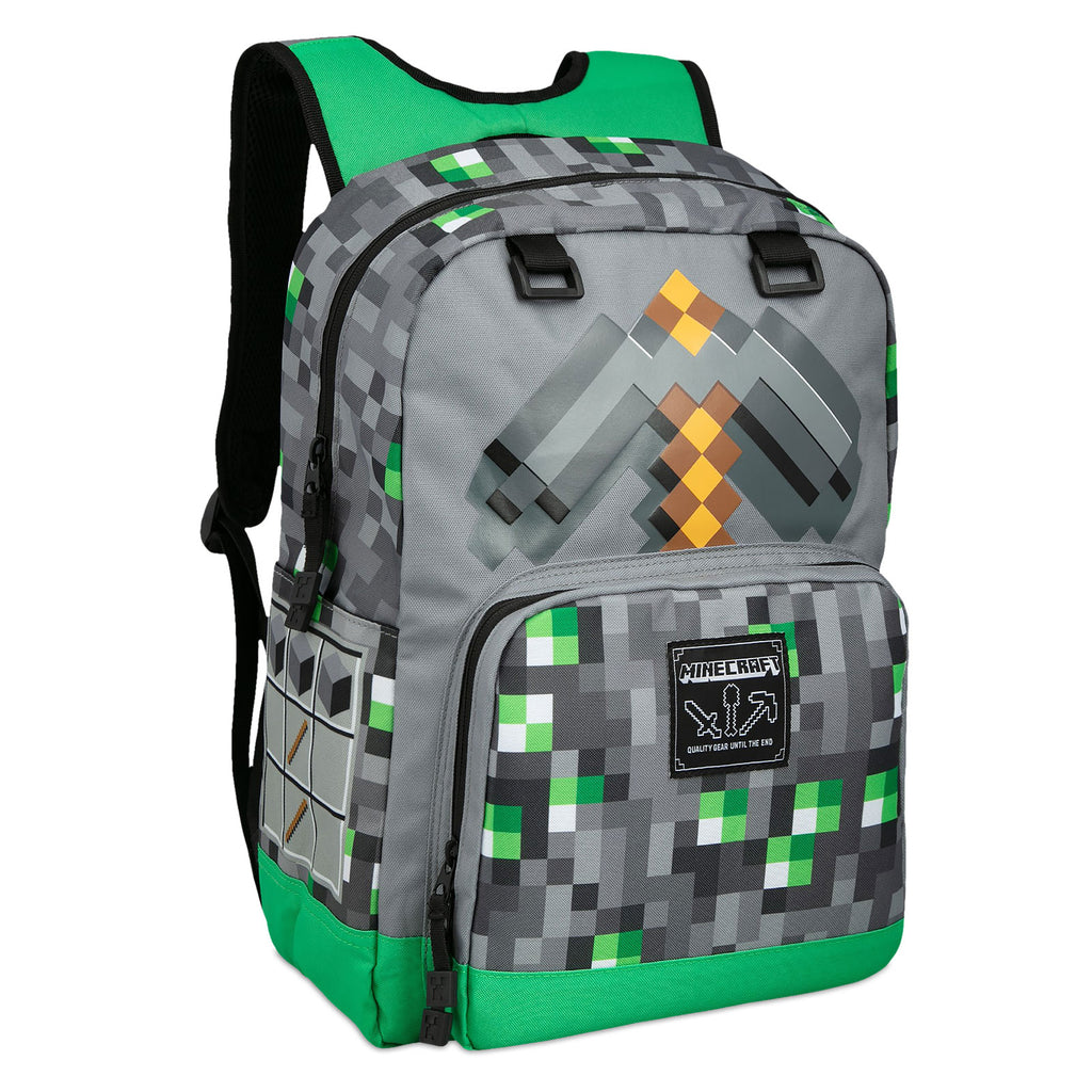 Image produit Minecraft - Sac à dos Survivaliste Émeraude