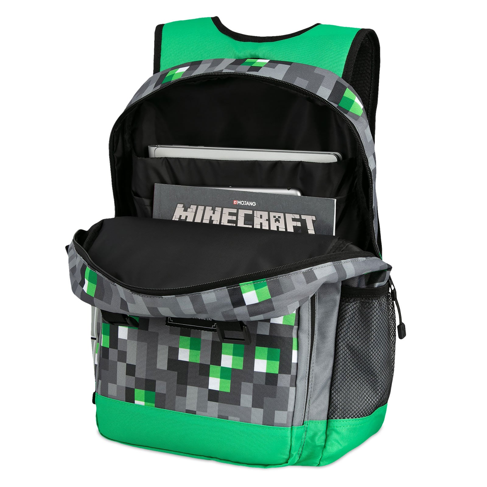Image produit Minecraft - Sac à dos Survivaliste Émeraude