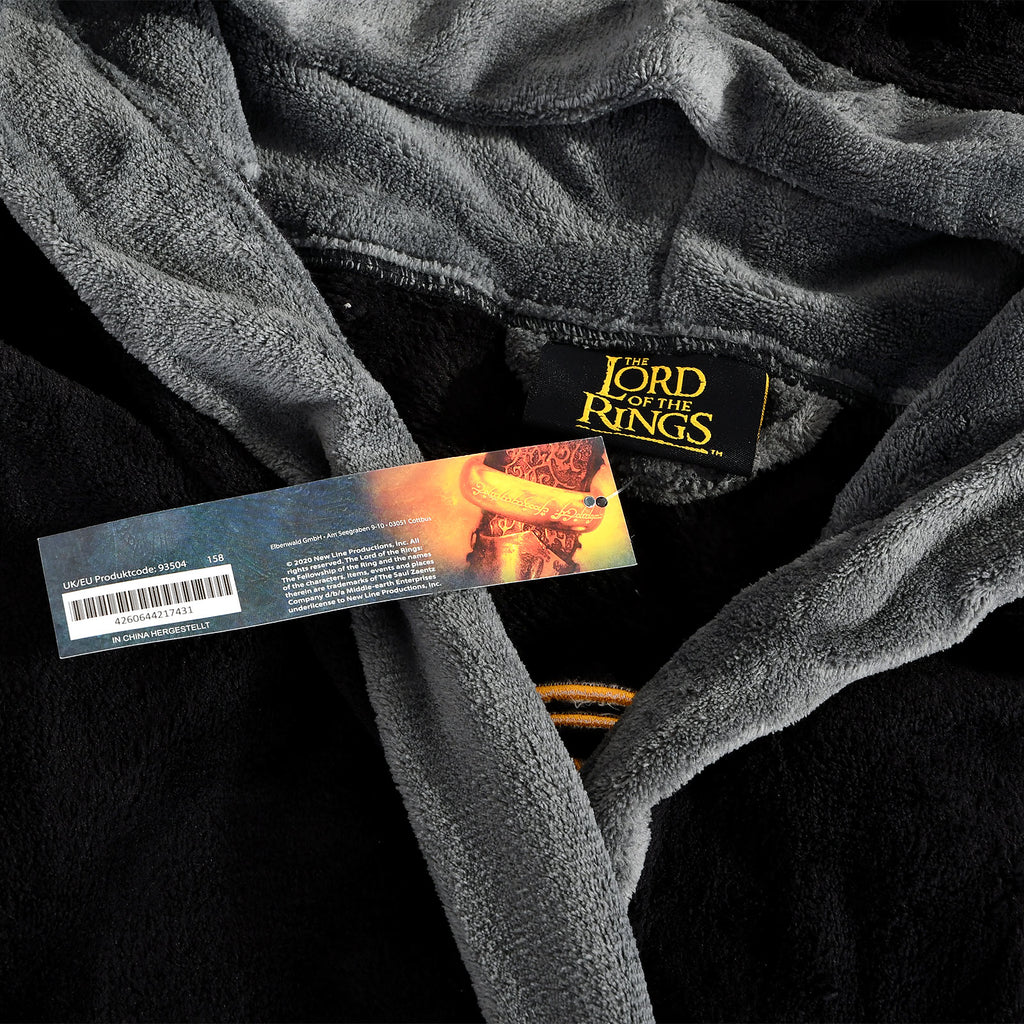 Image produit Seigneur des Anneaux - Le Peignoir Noir Unique