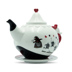 Image produit Alice au Pays des Merveilles - Théière Reine de Cœur avec Soucoupe