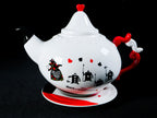 Image produit Alice au Pays des Merveilles - Théière Reine de Cœur avec Soucoupe