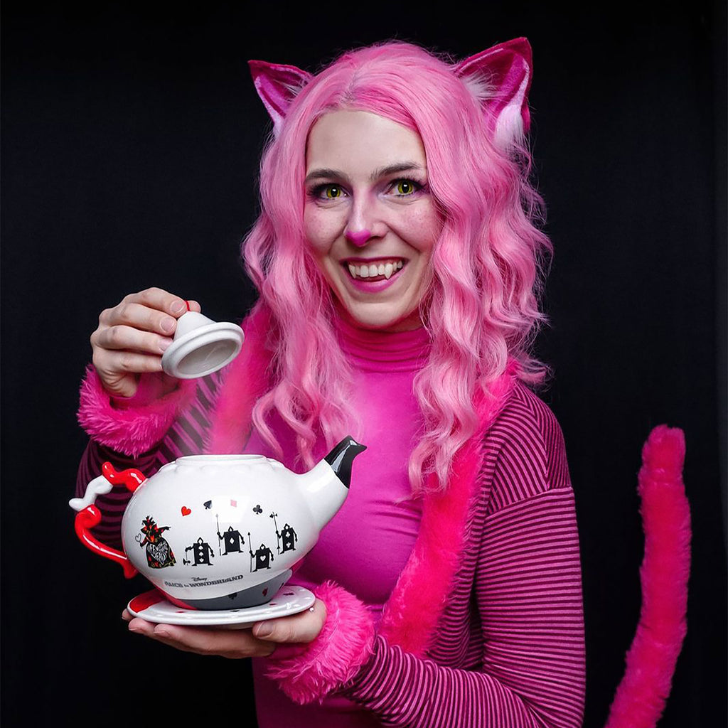 Image produit Alice au Pays des Merveilles - Théière Reine de Cœur avec Soucoupe
