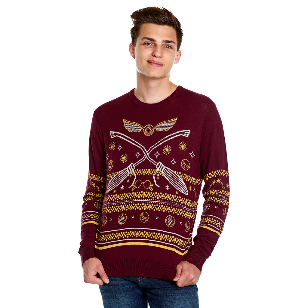 Image produit Harry Potter - Pull tricoté Quidditch