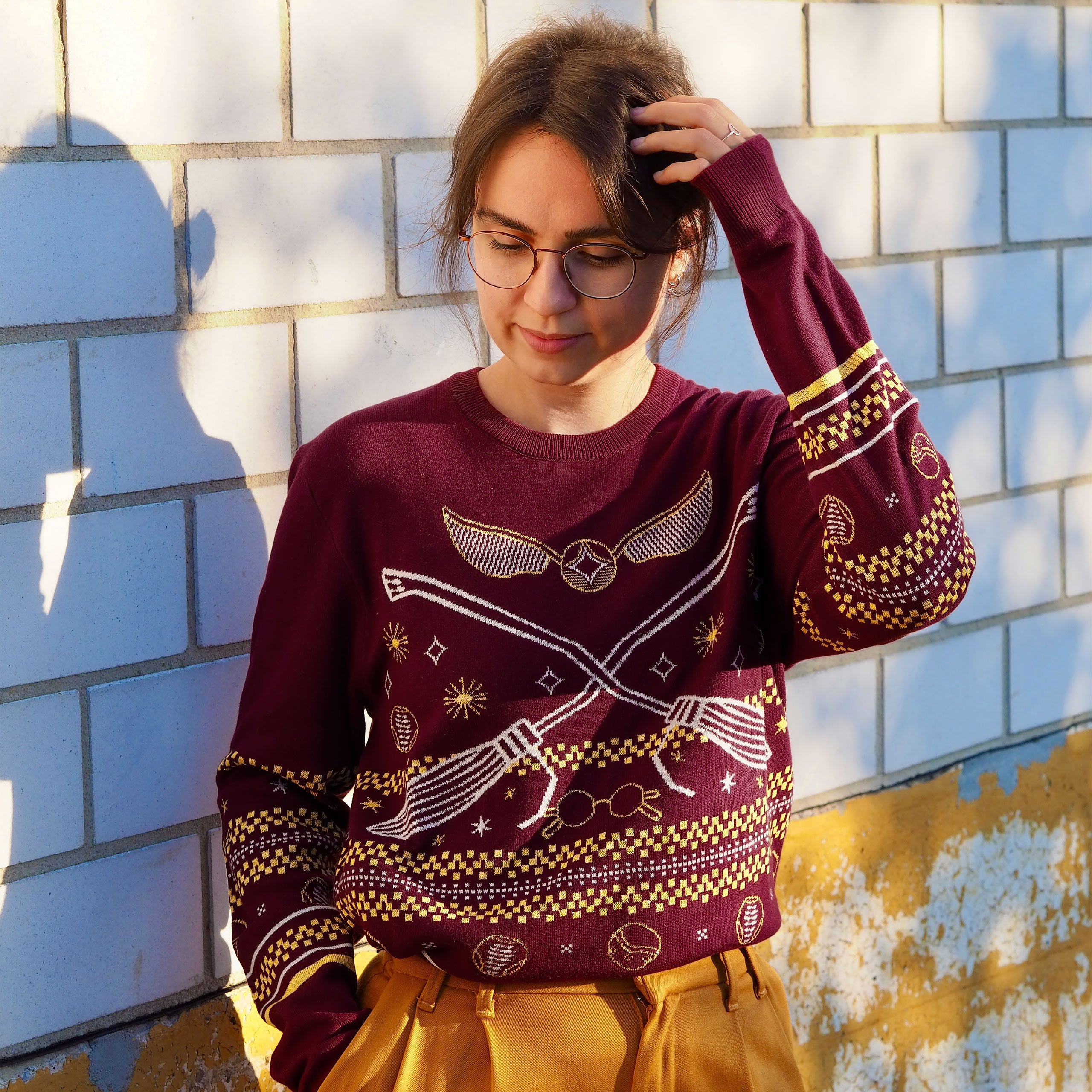 Image produit Harry Potter - Pull tricoté Quidditch