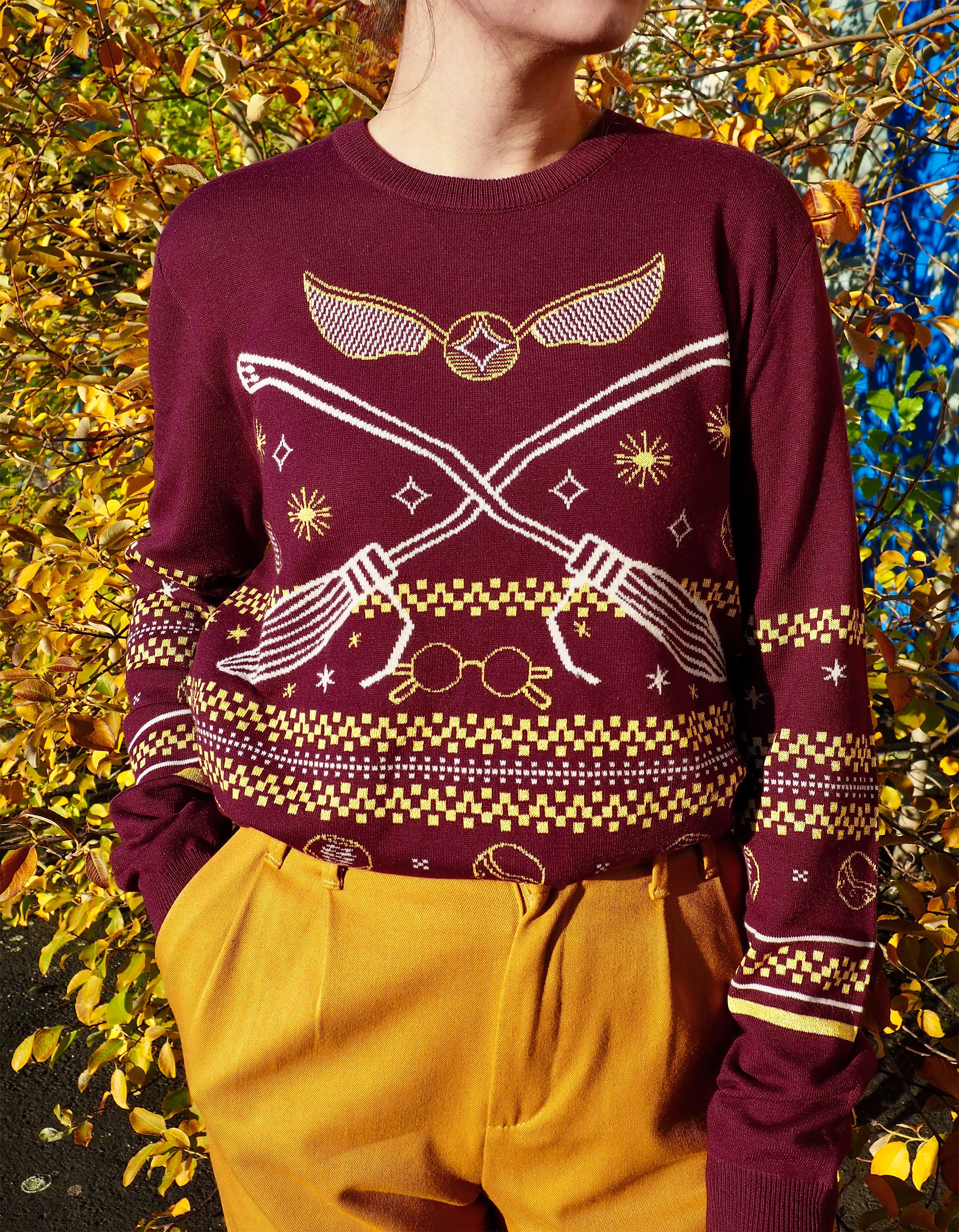 Image produit Harry Potter - Pull tricoté Quidditch