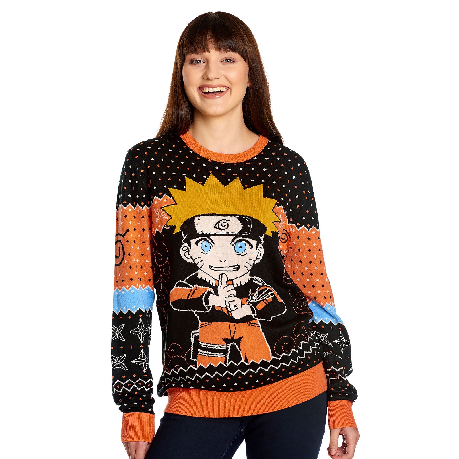 Image produit Pull tricoté Naruto Uzumaki