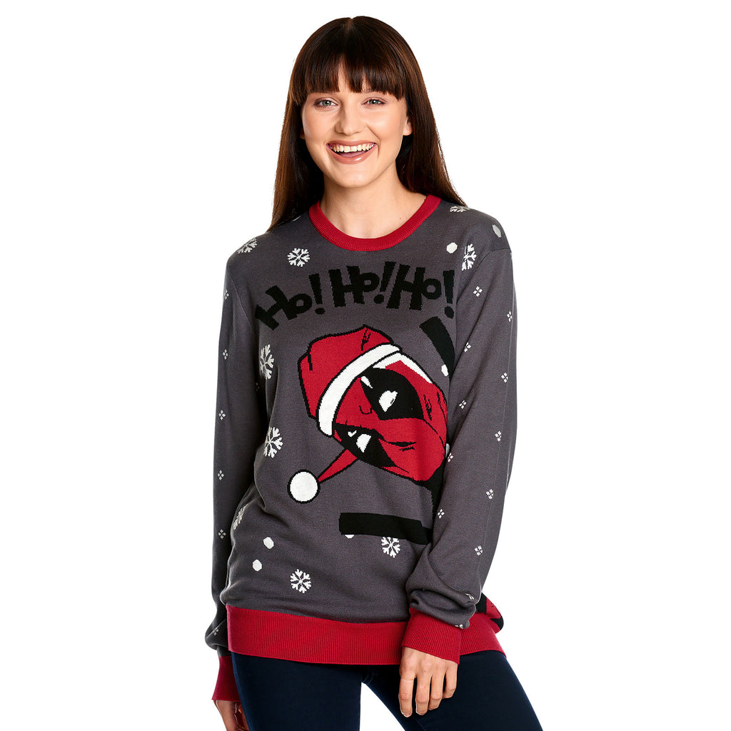 Image produit Deadpool - Ho ! Ho ! Ho ! Pull en tricot