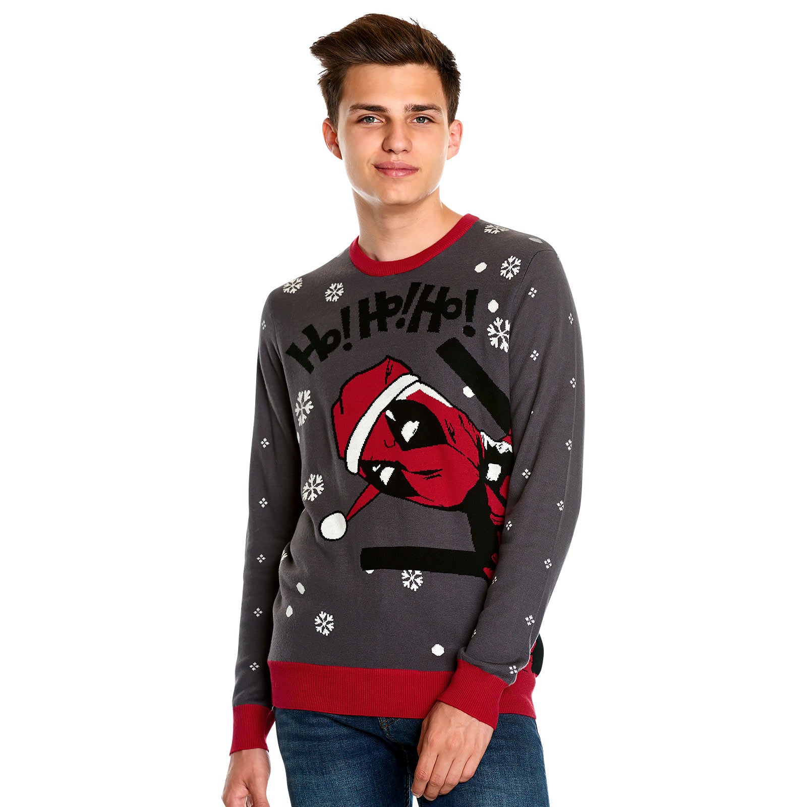 Image produit Deadpool - Ho ! Ho ! Ho ! Pull en tricot