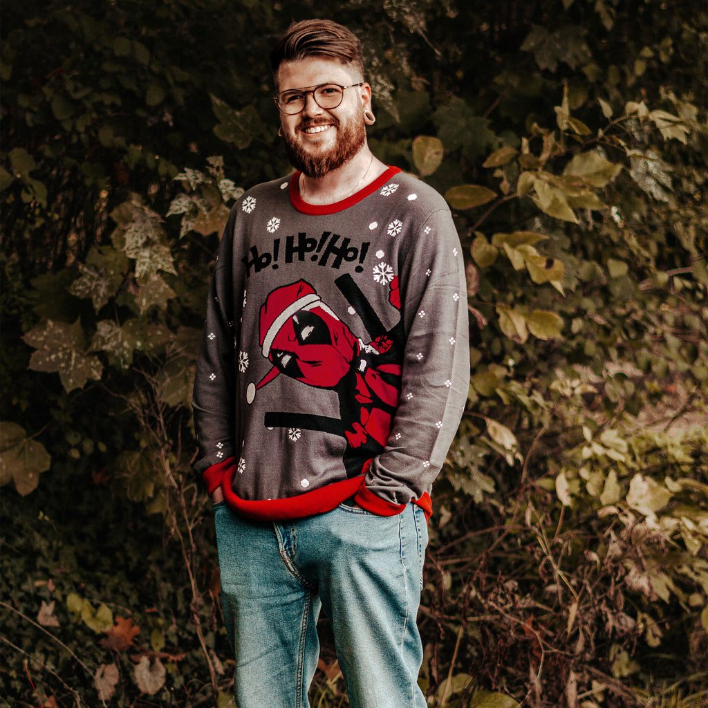 Image produit Deadpool - Ho ! Ho ! Ho ! Pull en tricot