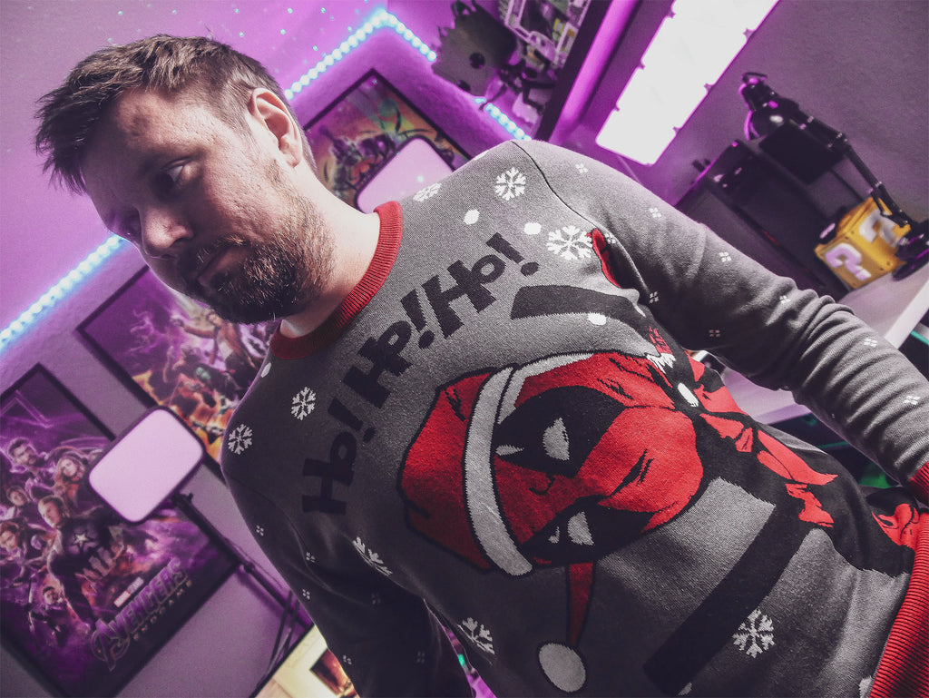 Image produit Deadpool - Ho ! Ho ! Ho ! Pull en tricot