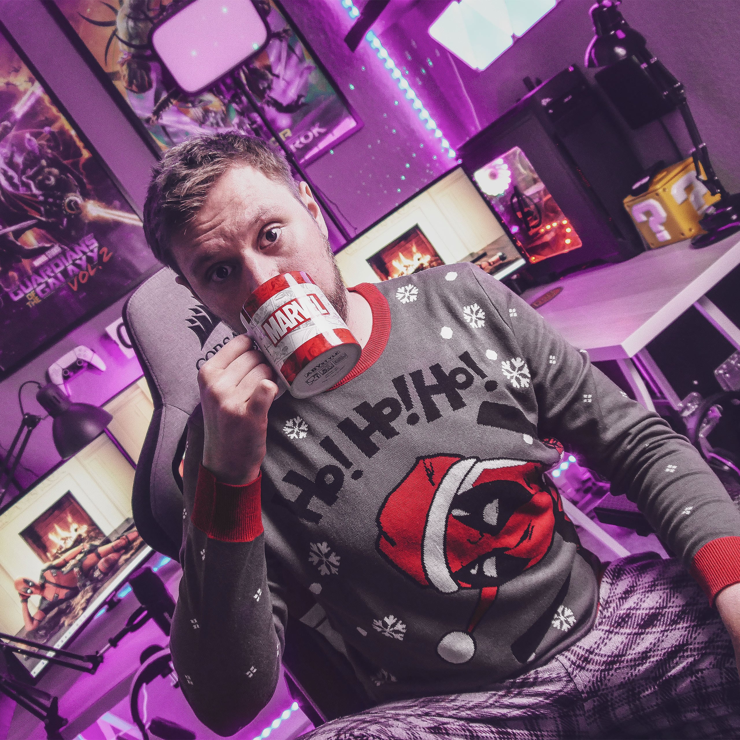 Image produit Deadpool - Ho ! Ho ! Ho ! Pull en tricot