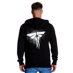Image produit The Last of Us - Sweat à capuche noir avec logo Fireflies