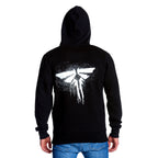 Image produit The Last of Us - Sweat à capuche noir avec logo Fireflies