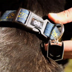 Image produit Collier à cliquet Batman pour chiens bleu