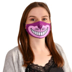 Image produit Masque de visage du Chat du Cheshire pour les fans d'Alice au Pays des Merveilles Rose