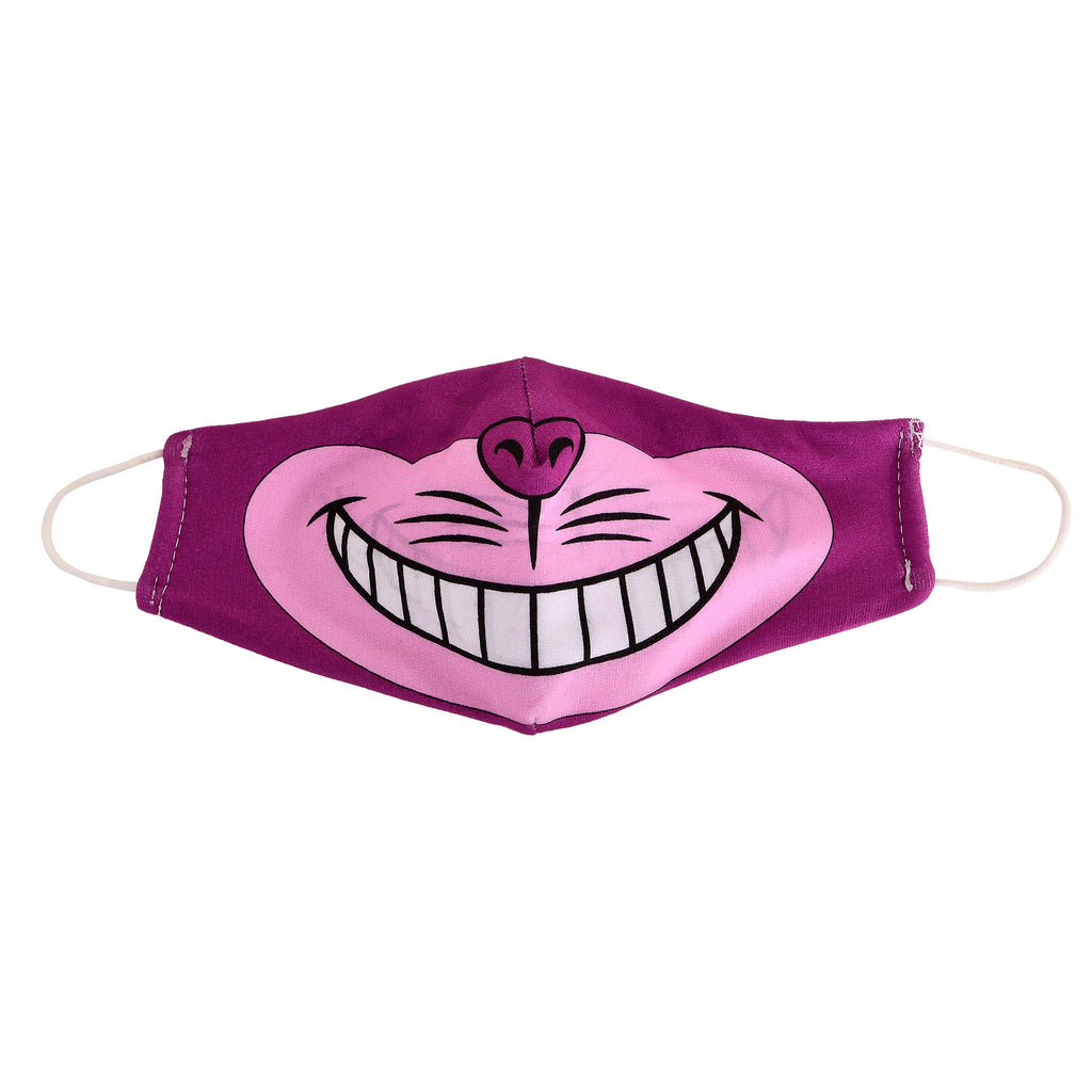 Image produit Masque de visage du Chat du Cheshire pour les fans d'Alice au Pays des Merveilles Rose
