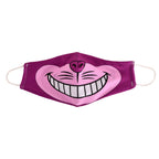 Image produit Masque de visage du Chat du Cheshire pour les fans d'Alice au Pays des Merveilles Rose