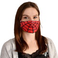 Image produit Masque facial toile d'araignée pour fans de Spider-Man Rouge