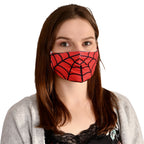 Image produit Masque facial toile d'araignée pour fans de Spider-Man Rouge