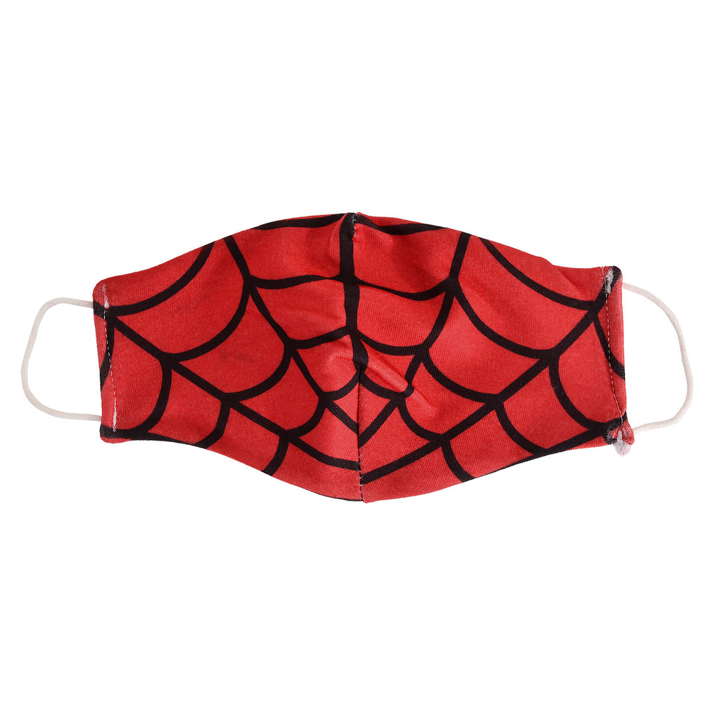 Image produit Masque facial toile d'araignée pour fans de Spider-Man Rouge