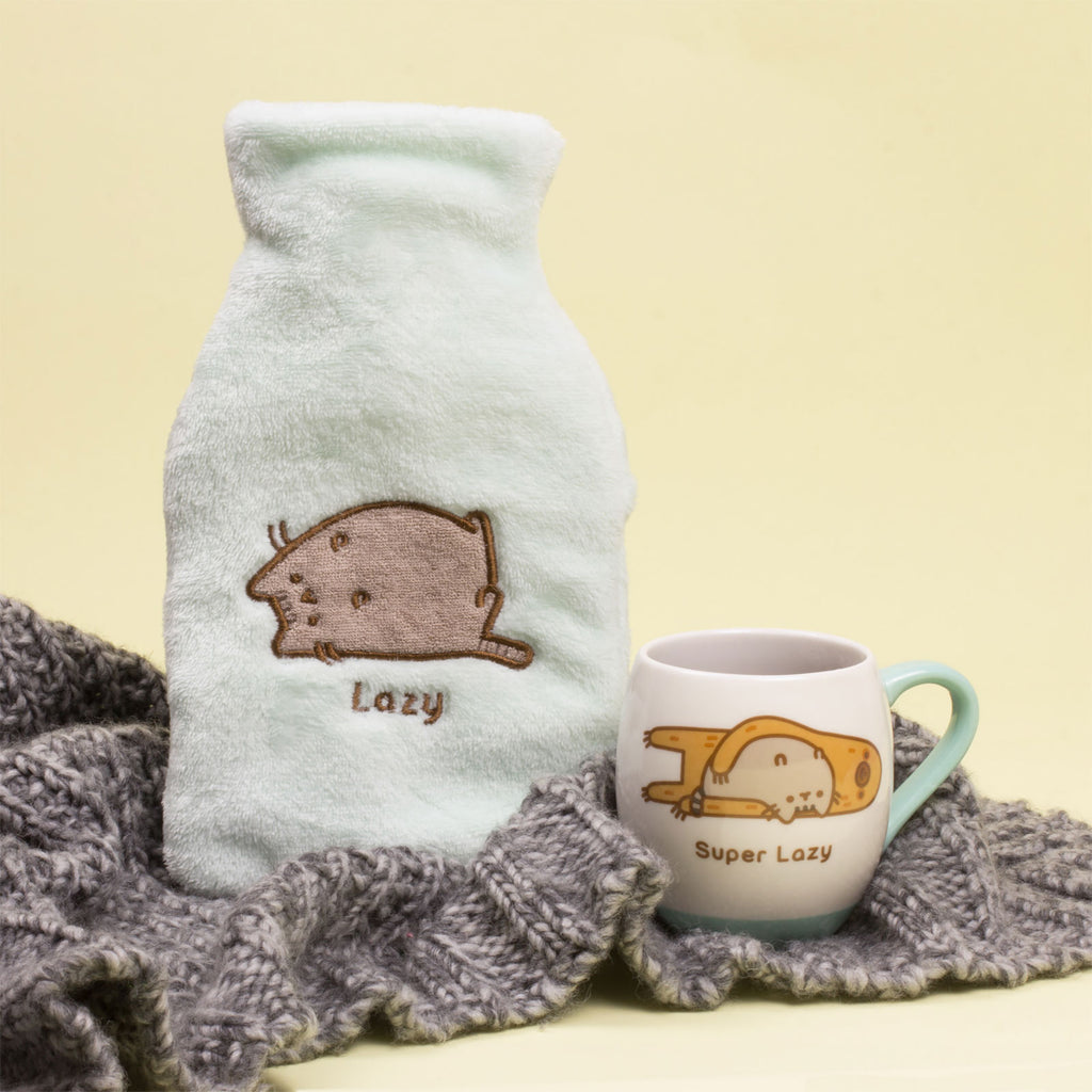 Image produit Pusheen - Bouillotte paresseuse avec tasse