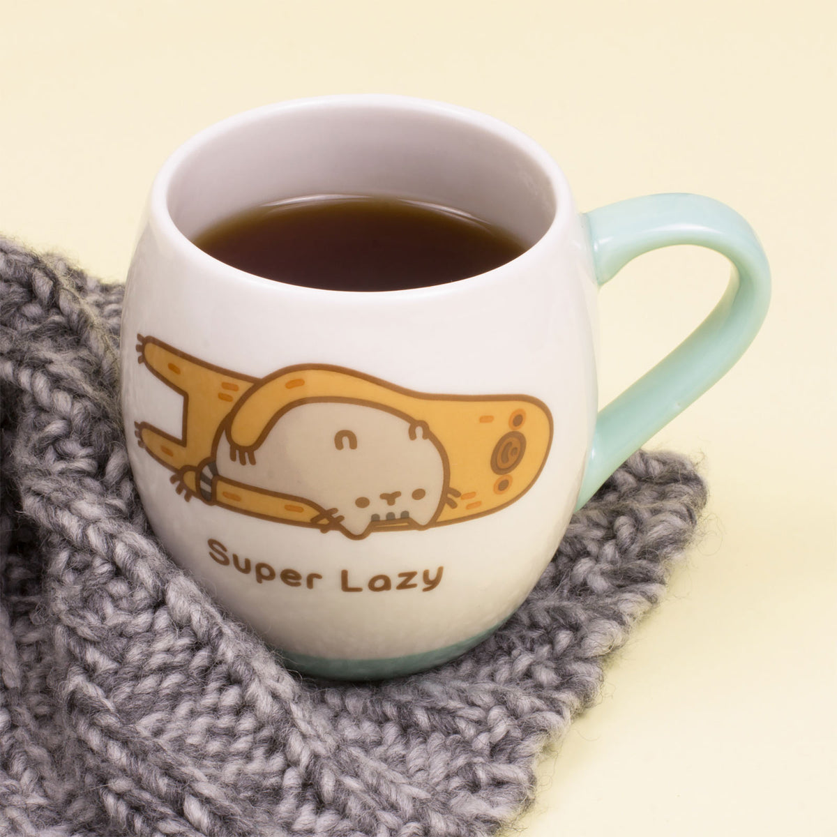 Image produit Pusheen - Bouillotte paresseuse avec tasse