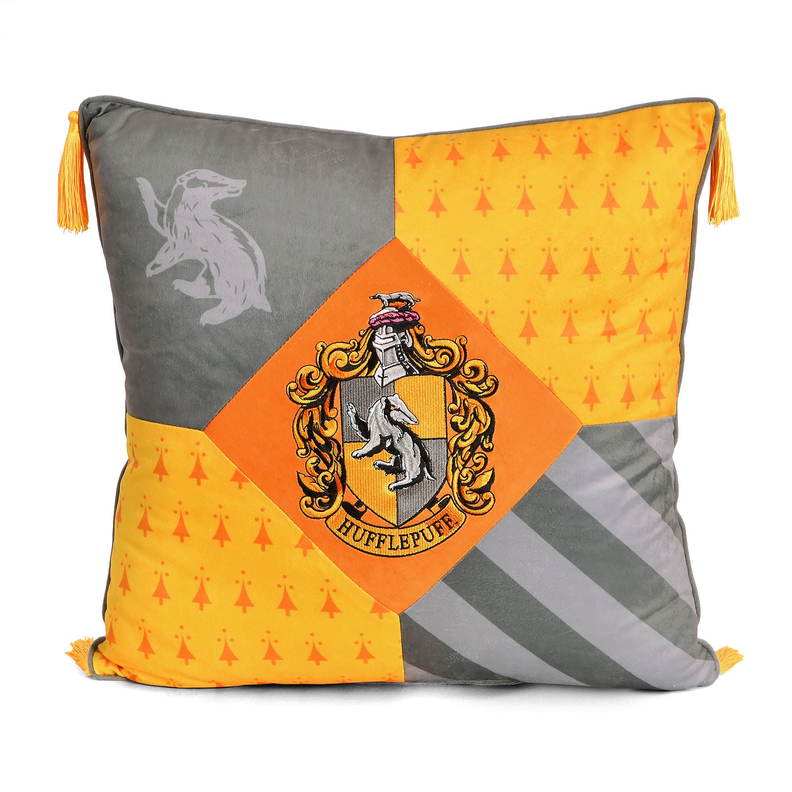 Image produit Harry Potter - Coussin Poufsouffle avec glands deluxe