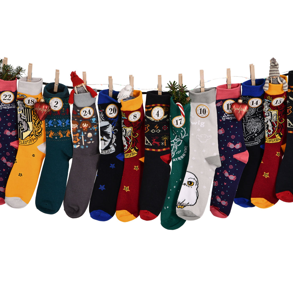 Image produit Harry Potter - Calendrier de l'Avent de chaussettes à remplir