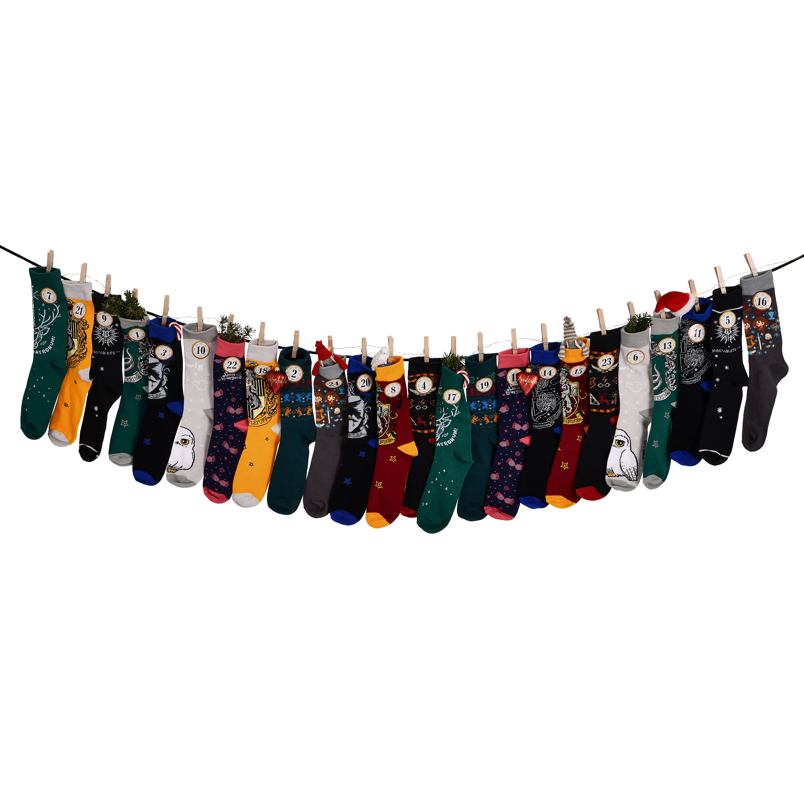 Image produit Harry Potter - Calendrier de l'Avent de chaussettes à remplir