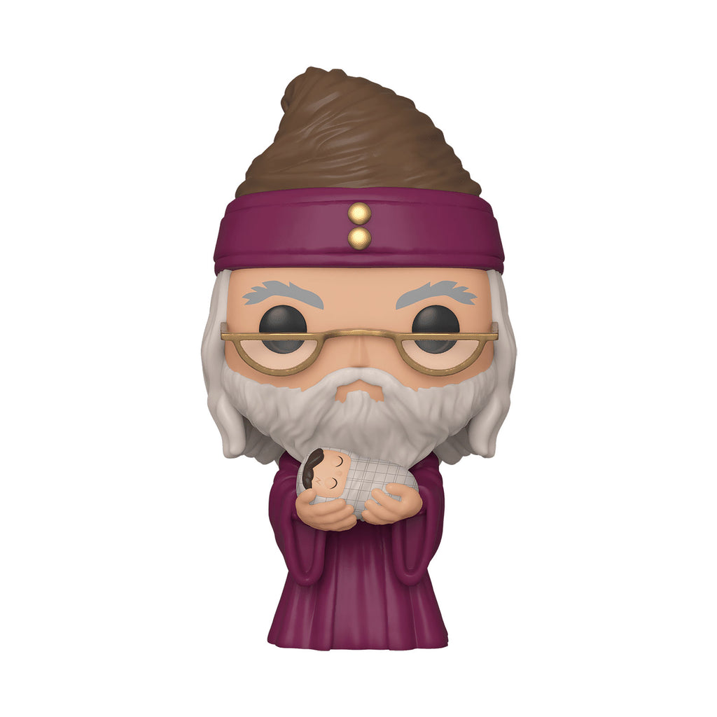 Image produit Harry Potter - Dumbledore avec Bébé Harry Figurine Funko Pop