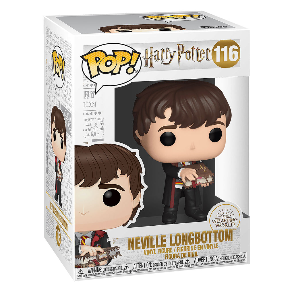 Image produit Harry Potter - Neville avec le livre des monstres Figurine Funko Pop