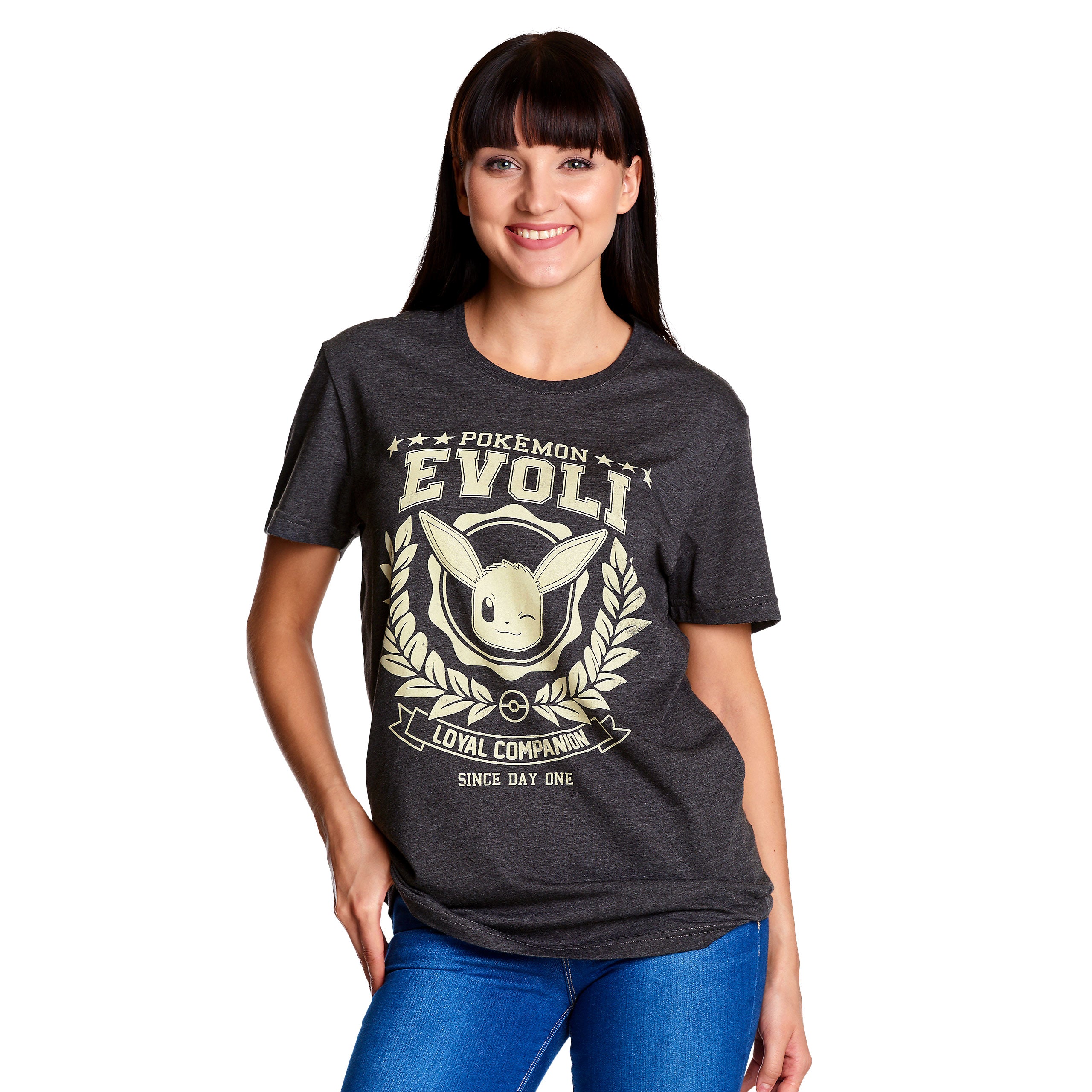 Product image Pokemon - Eevee Loyal Companion T-Shirt grey