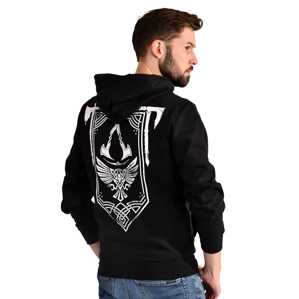 Image produit Assassin's Creed - Valhalla Crest Banner Sweat à capuche noir