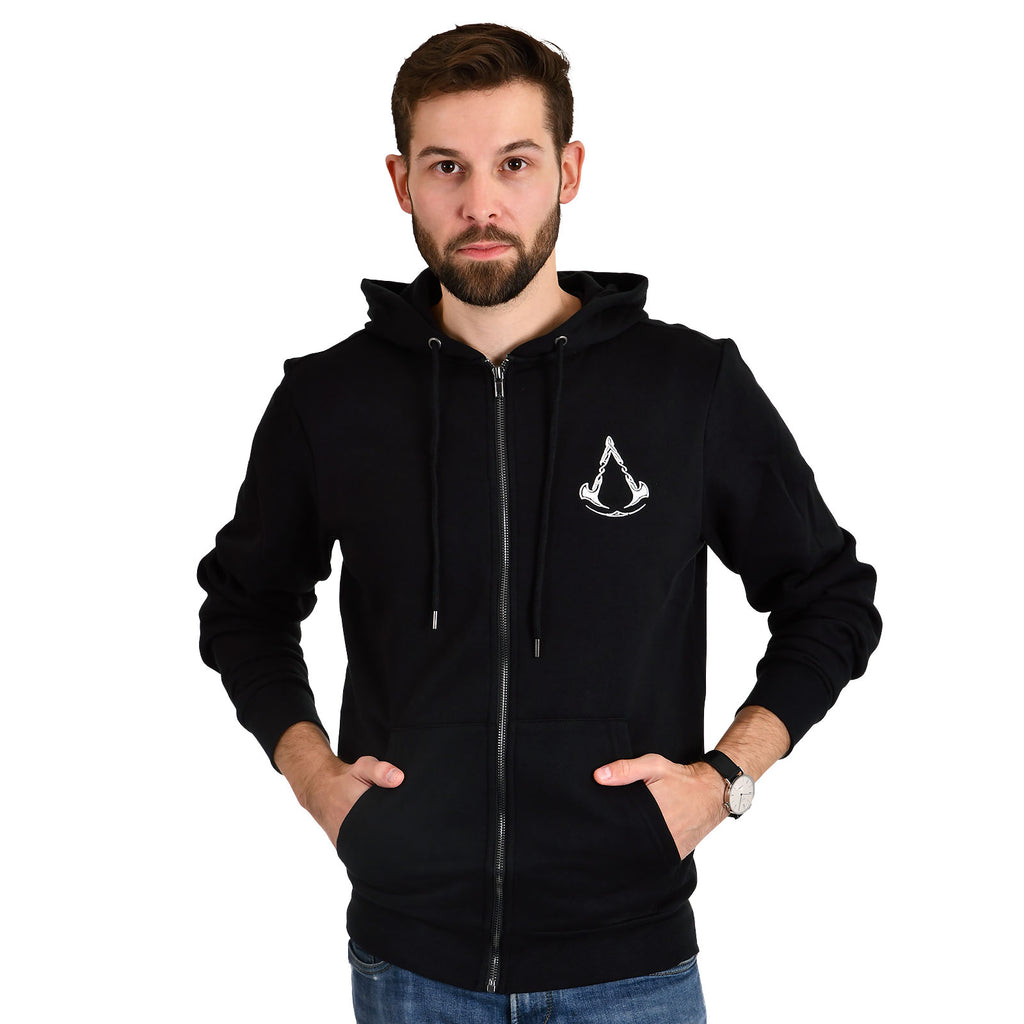 Image produit Assassin's Creed - Valhalla Crest Banner Sweat à capuche noir