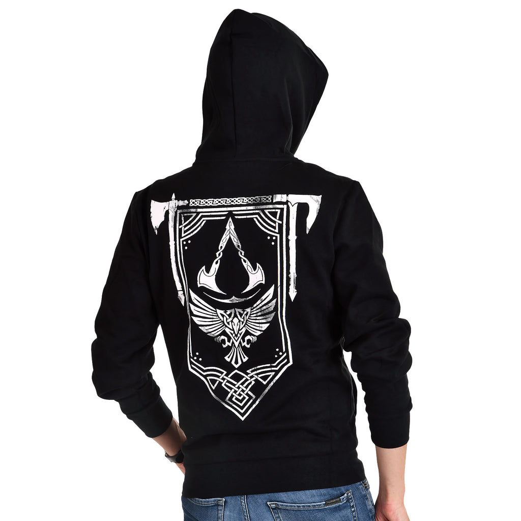 Image produit Assassin's Creed - Valhalla Crest Banner Sweat à capuche noir
